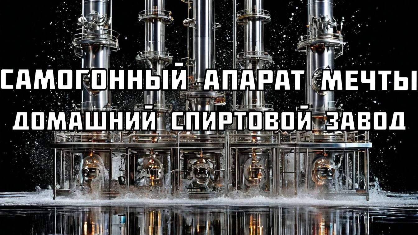 Самогонный аппарат мечты. Домашний спиртовой завод