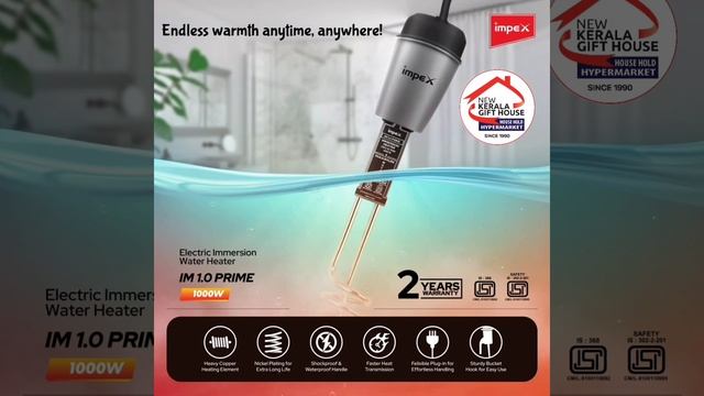 Immersion water heater смотреть онлайн