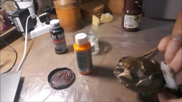 Перекраска в старую бронзу