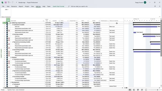 Ceptah Bridge - Integration between Jira and Microsoft Project смотреть онлайн