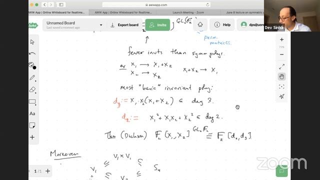Lecture 11: Detection of Cohomology of Symmetric Groups Through Restriction смотреть онлайн
