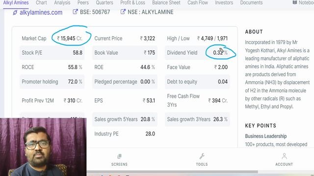 Alkyl Amines Share Analysis | Best Time To Buy This Stock ? Fundamental Analysis Of Alkyl Amines смотреть онлайн