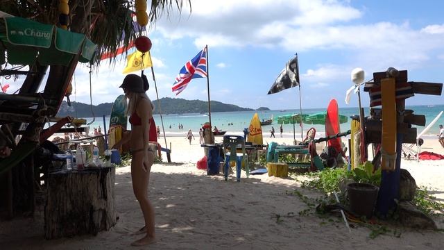 Patong Beach Scenes And The Best Hotel Location In Patong, Phuket, Thailand.