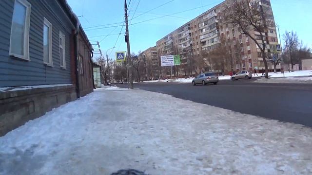 Обычный серый день и дорога на работу. смотреть онлайн