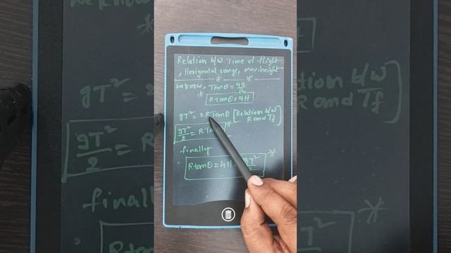 relation between horizontal range, time of flight and maximum height, topic-14,motion in a plane смотреть онлайн