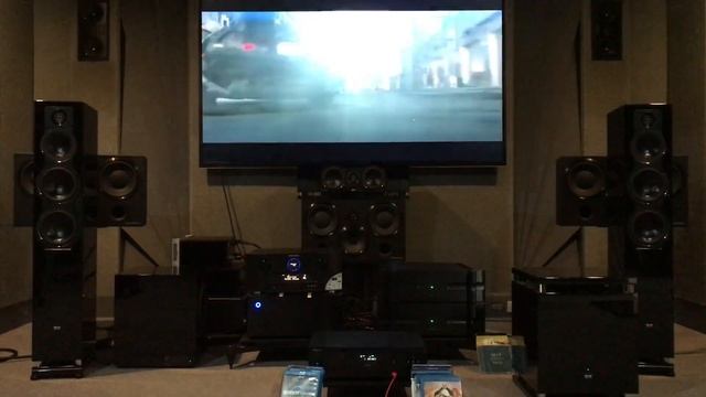 TEST ELAC 409/CC 400 / WS1645 / Elac sub 2070 /B&W DB-2D/Marantz7704 /Bryston смотреть онлайн