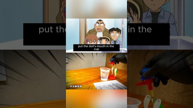 Conan's scientific reappearance, the magical drinking bird perpetual motion machine #detectiveconan смотреть онлайн