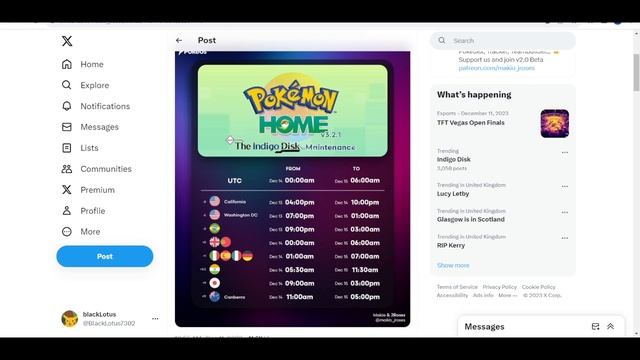 INDIGO DISK DLC RELEASE TIME ANNOUNCED!! | Pokemon News смотреть онлайн