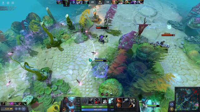 Совместная игра в Dota 2 с Александром. смотреть онлайн