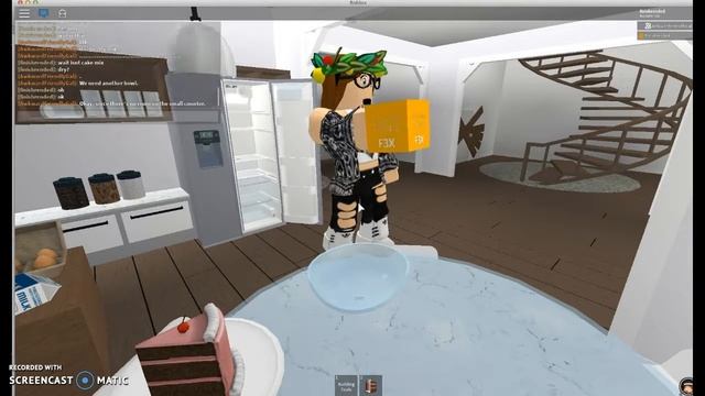 ROBLOX Cooking | Cooking Chocolate Cake With Gal смотреть онлайн