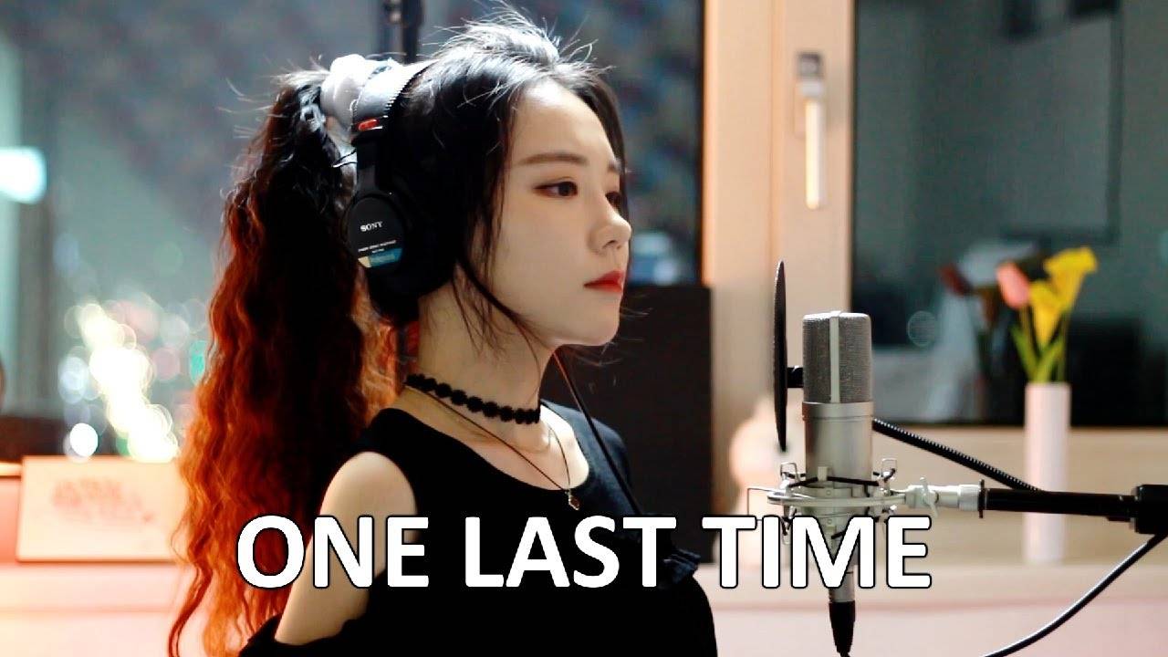 Me Singing - One Last Time by Ariana Grande - J.Fla cover смотреть онлайн