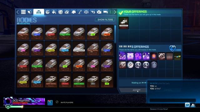 Rocket League Scam- TW Octane Pt. 53 смотреть онлайн