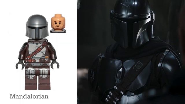 LEGO Minifigures VS Book Of BOBA FETT Characters смотреть онлайн
