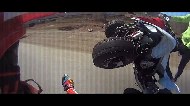 Fuck the police / Stuntriding is not a crime / Yamaha raptor 700 смотреть онлайн