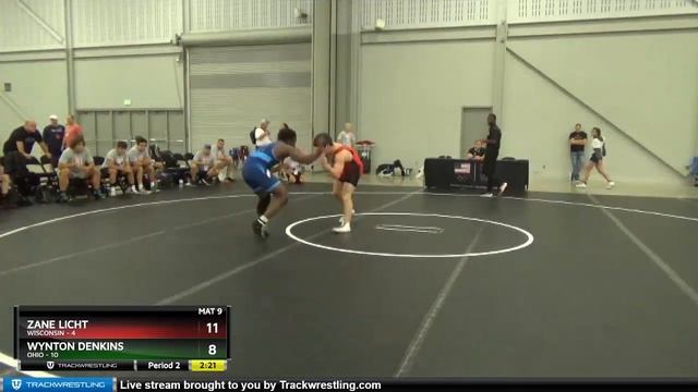 152 Lbs Round 3 (8 Team) - Zane Licht, Wisconsin Vs Wynton Denkins, Ohio 8371 смотреть онлайн