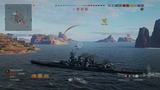 Roma High Caliber | World of Warships Legends Xbox One смотреть онлайн