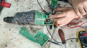 Ремонт перфоратора Хитачи, хайкоки DH24PH. Поиск неисправности.6 июня 2023 г.