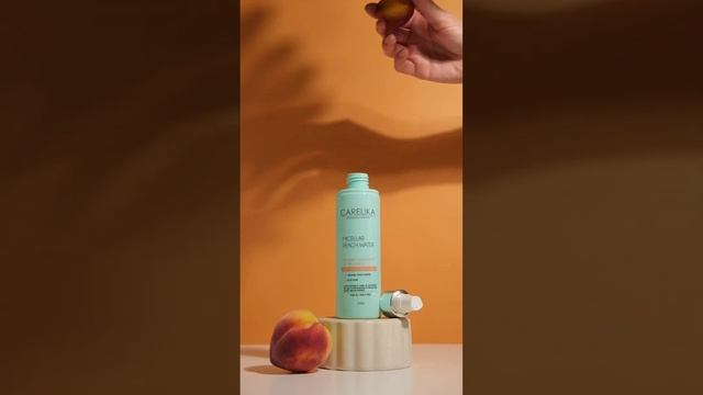 Персиковая мицеллярная вода CARELIKA смотреть онлайн
