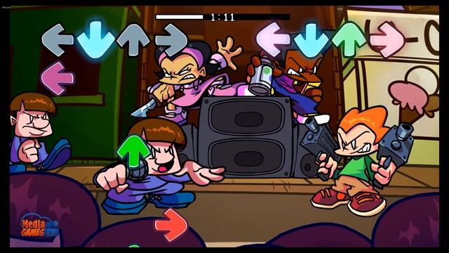 Friday Night Funkin': Uberkids vs Pico (Pico's School) [FNF Mod/HARD] смотреть онлайн
