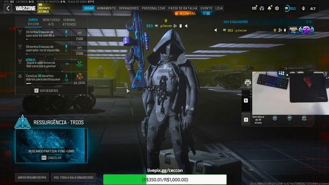 🔴UM DOS ULTIMOS SOBREVIVENTES DO MT NO WARZONE! 3.200 DPI смотреть онлайн