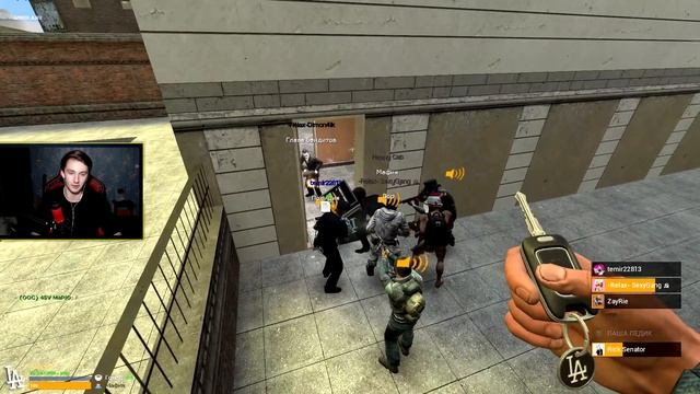 ЧТО БУДЕТ ЕСЛИ ПОСТАВИТЬ МАНИКИ В ЦЕНТРЕ ГОРОДА | Garry's mod (Gmod) - [Dark Rp] смотреть онлайн