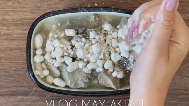 ПРИГОТОВЛЕНИЕ ПЕЧЕНЕК•АСМР•МУКБАНГ•COOKIES ASMR MUKBANG CHALK CLAY смотреть онлайн