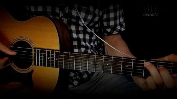 Колокольчик в твоих волосах звучит соль диезом. Кавер на гитаре