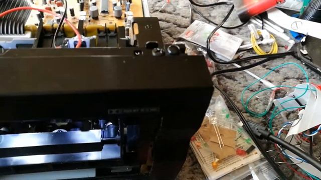 Yamaha Kassetten Deck KX W321, Externe kassetten Beleuchtung mit 3,7Volt Li ion Akku смотреть онлайн