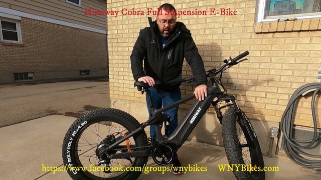 WNYBikes Himiway Cobra Full Suspension Walk Thru. @HimiwayBikesLongrangeEbikes смотреть онлайн