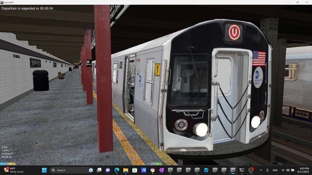 Openbve Gameplay Simulator NYCT R160 Siemens 3D v8 V Train to Forest Hills 71st Avenue смотреть онлайн