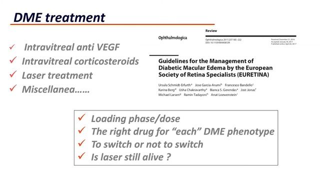 MicroPulse Laser for Diabetic Macular Edema and Retinal Vein Occlusion: Best Practices смотреть онлайн