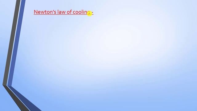 HMT Lecture 4 Newton's law of cooling Thermal resistance examples смотреть онлайн