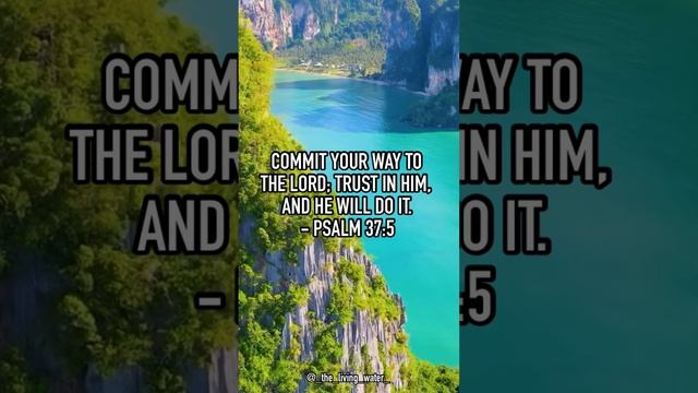 Daily verse 🥰❤️ #thelivingwater #jesuschrist #bibleverse смотреть онлайн