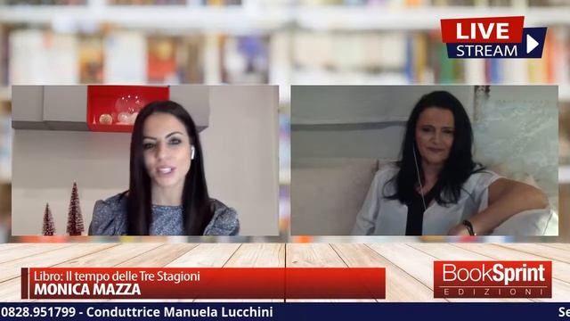 Monica Mazza presenta in diretta il suo libro "Il tempo delle Tre Stagioni" смотреть онлайн