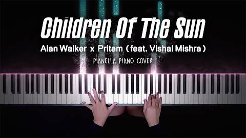 Alan Walker x Pritam - Children Of The Sun (feat. Vishal Mishra) - Piano Cover by Pianella Piano смотреть онлайн