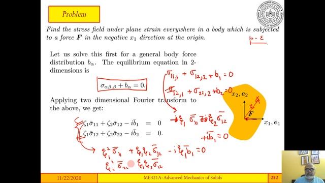 Kelvin problem plane strain смотреть онлайн
