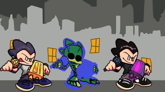 [FnF/Dc2] B-side, skeleton and neo pico test | Black Ice смотреть онлайн