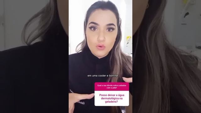 Pode deixar a água dermatológica ou água termal na geladeira? смотреть онлайн