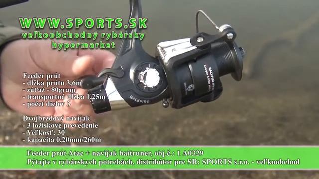 Feeder set, obj č 1 A0329 akcia Feeder prút Atac + dvojbrzdové navijak смотреть онлайн