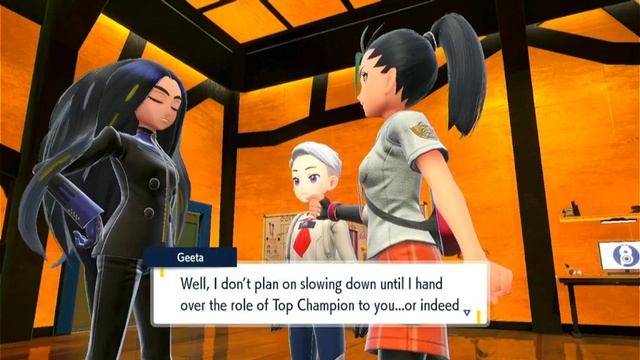 Nemona Doesn't Want Geeta To Retire Pokemon Indigo Disk смотреть онлайн