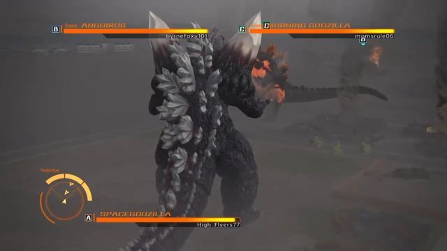 GODZILLA PS4: SpaceGodzilla vs Angurius vs Burning Godzilla смотреть онлайн