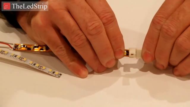 HOW TO INSTALL A LED STRIP SNAP CONNECTOR смотреть онлайн