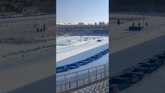Тольятти столица российского спидвея. Ледовый спидвей. Togliatti is the capital of Speedway Russia смотреть онлайн