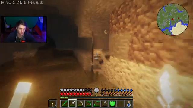 ПОИСКИ ЗАМКА | Minecraft [Майнкрафт] - ХАРДКОР СБОРКА #14 смотреть онлайн