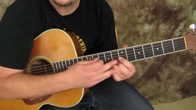 Led Zeppelin (3 Chord Riffs) Acoustic Mind Blowing but simple Rhythm смотреть онлайн