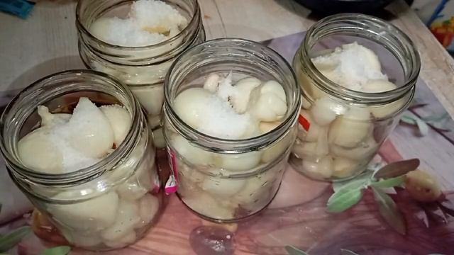 Как заготовить ЧЕСНОК. Вкуснейший соленый чеснок на зиму. На столе Всегда Хит! смотреть онлайн