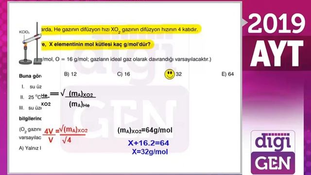 2019 AYT Sınav Soruları Fen Bilimleri смотреть онлайн