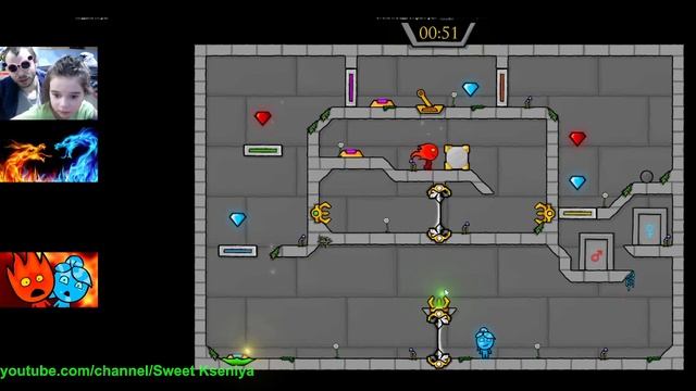 Огонь и вода -6 ! Уровни 1 - 5 смотреть онлайн