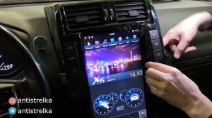 Установка, обзор магнитолы Tesla для Toyota Land Cruiser Prado 150  2009-2013 с круговым обзором 360