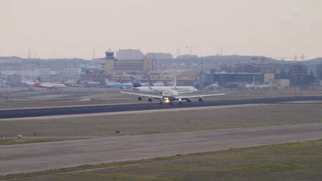 Ilyushin Il-96 Cubana De Aviación----Adolfo Suarez Madrid-Barajas---- смотреть онлайн